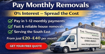 pay monthly removals in margate
