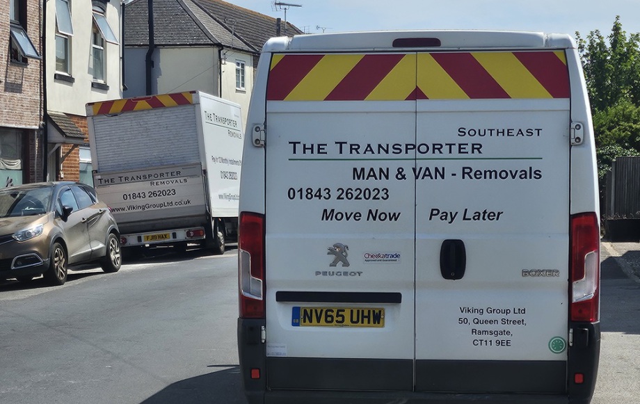 man and van in margate